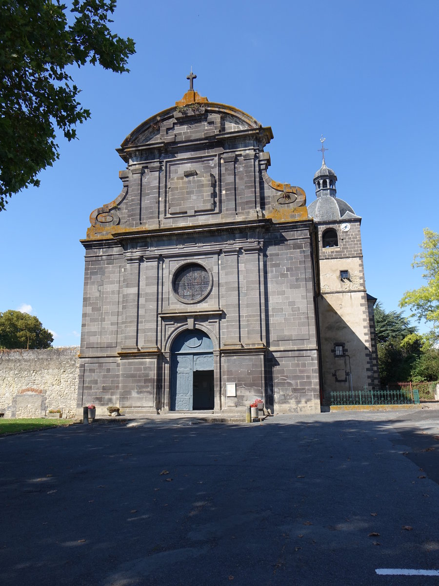 Schlosskirche St. Benilde in Effiat, erbaut von 1627 bis 1634 (20.09.2016)