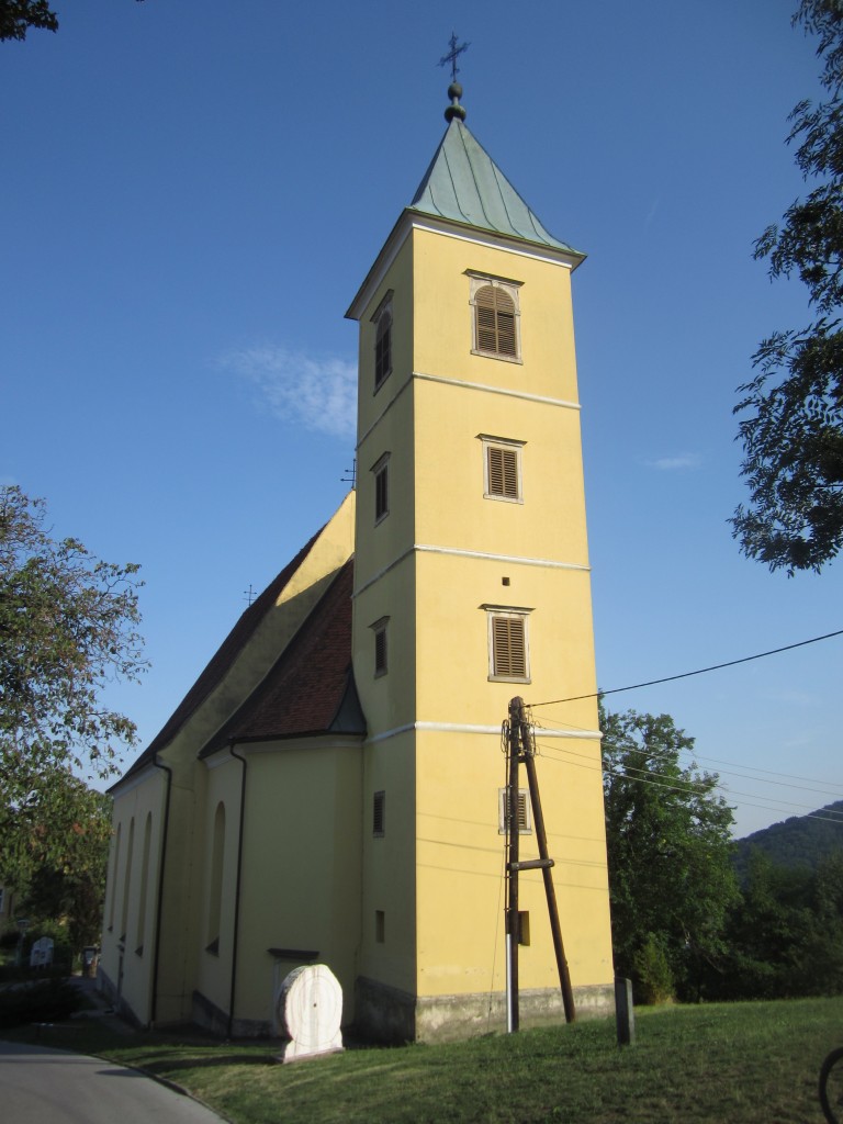 Schlosskirche St. Martin, erbaut ab 1055, lteste Grazer Kirche, Innenaustattung von 1738 bis 1740 von Joseph Stammel (19.08.2013)