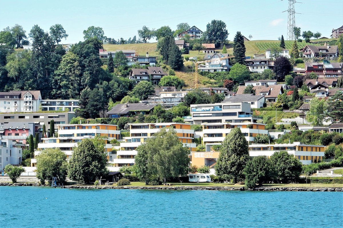 Schmerikon, Zürcher-/Oberseestrasse “Seesitz” mit 29 Eigentumswohnungen, Baujahr 2005 bis 2008 - 12.07.2018