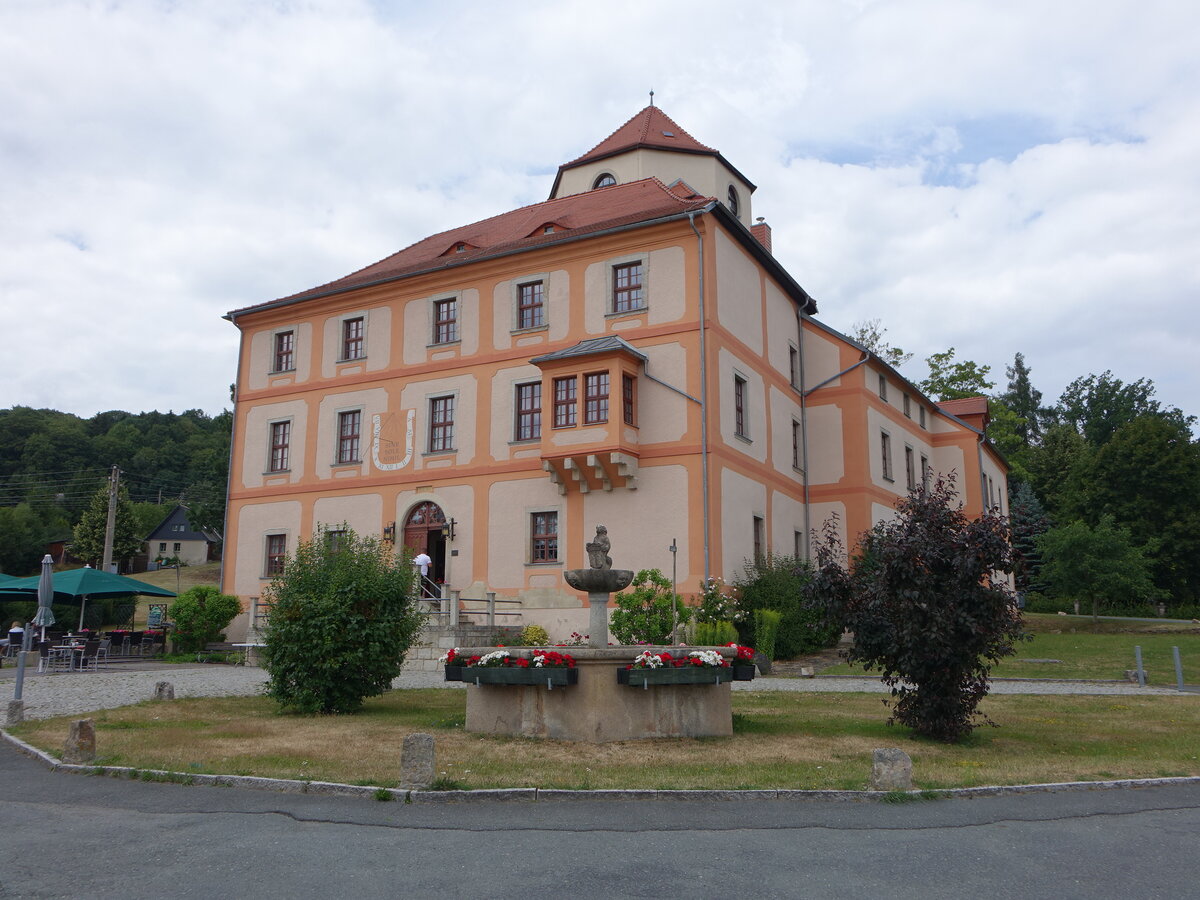 Schnberg am Kapellenberg, Schloss, erbaut 1685 (22.07.2023)