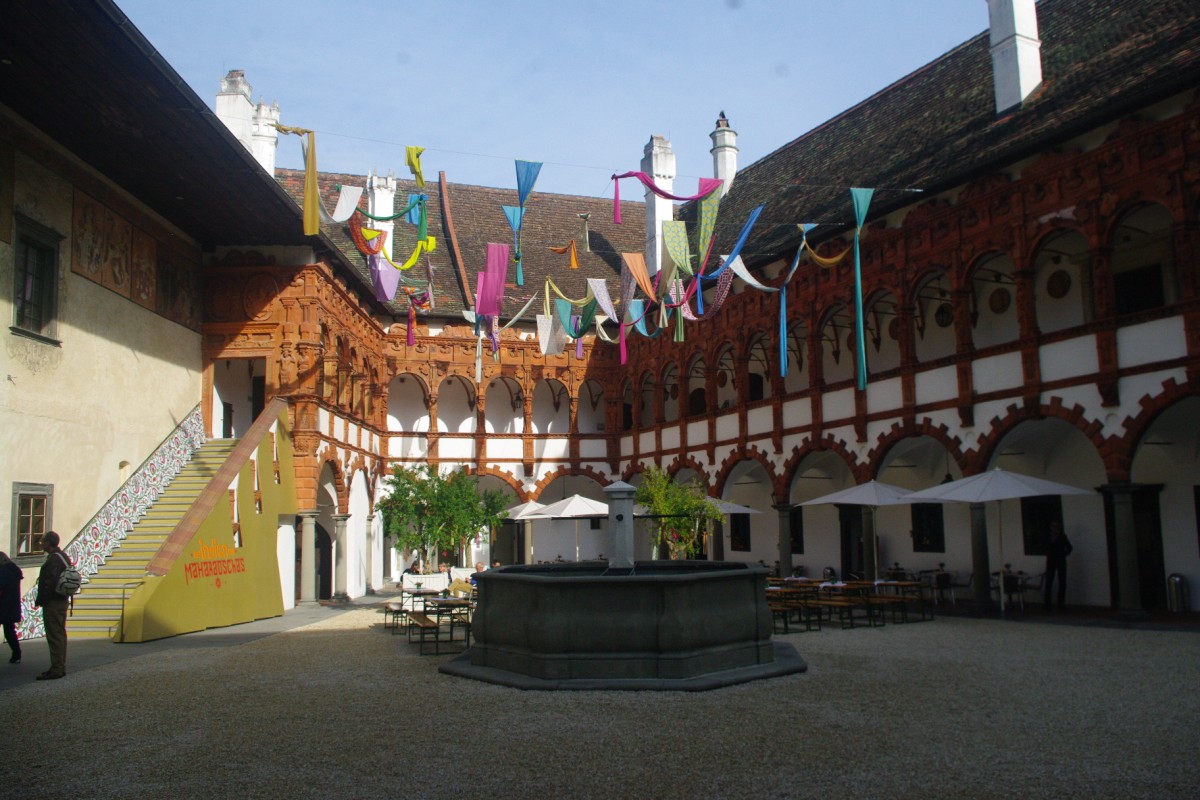 Schollach, Arkadenhof von Schloss Schallaburg (22.09.2013)