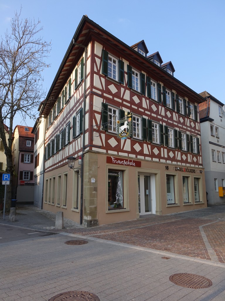 Schwbisch Hall, Gasthof Weies Ross im Haal (15.03.2015)