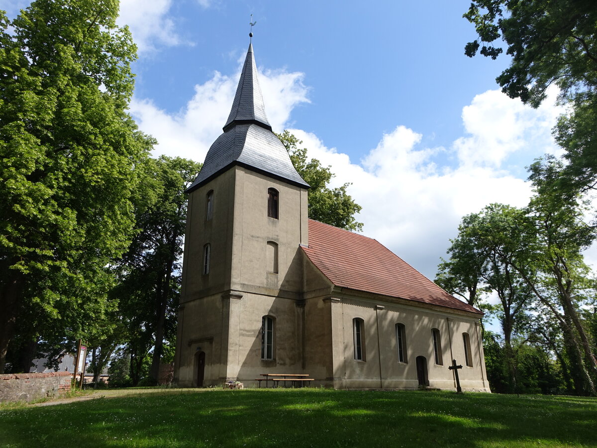 Schwarz, evangelische Kirche, erbaut 1767 (30.05.2026)