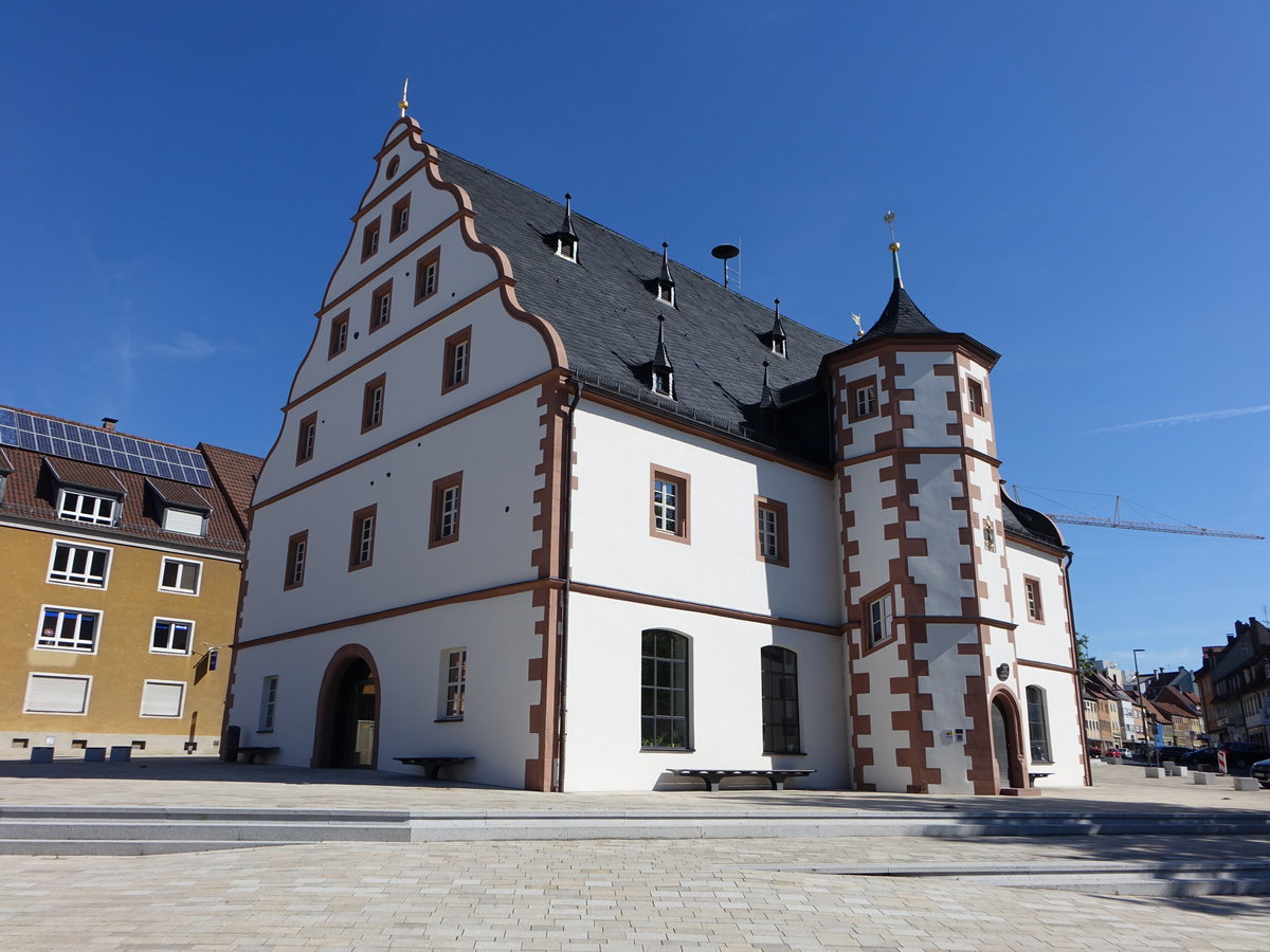 Schweinfurt, ehemaliges Zeughaus, erbaut von 1589 bis 1591 (28.05.2017)