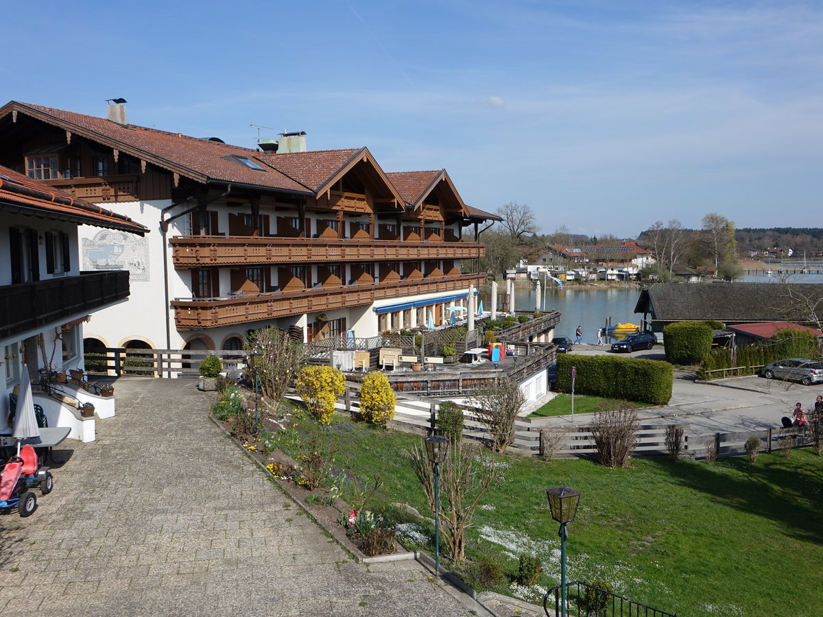 Seebruck, Seehotel Wassermann am Chiemseepark (02.04.2017)