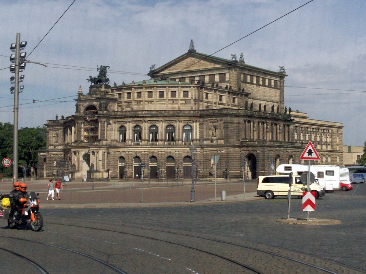 Semperoper in Dresden am 16.06.2012