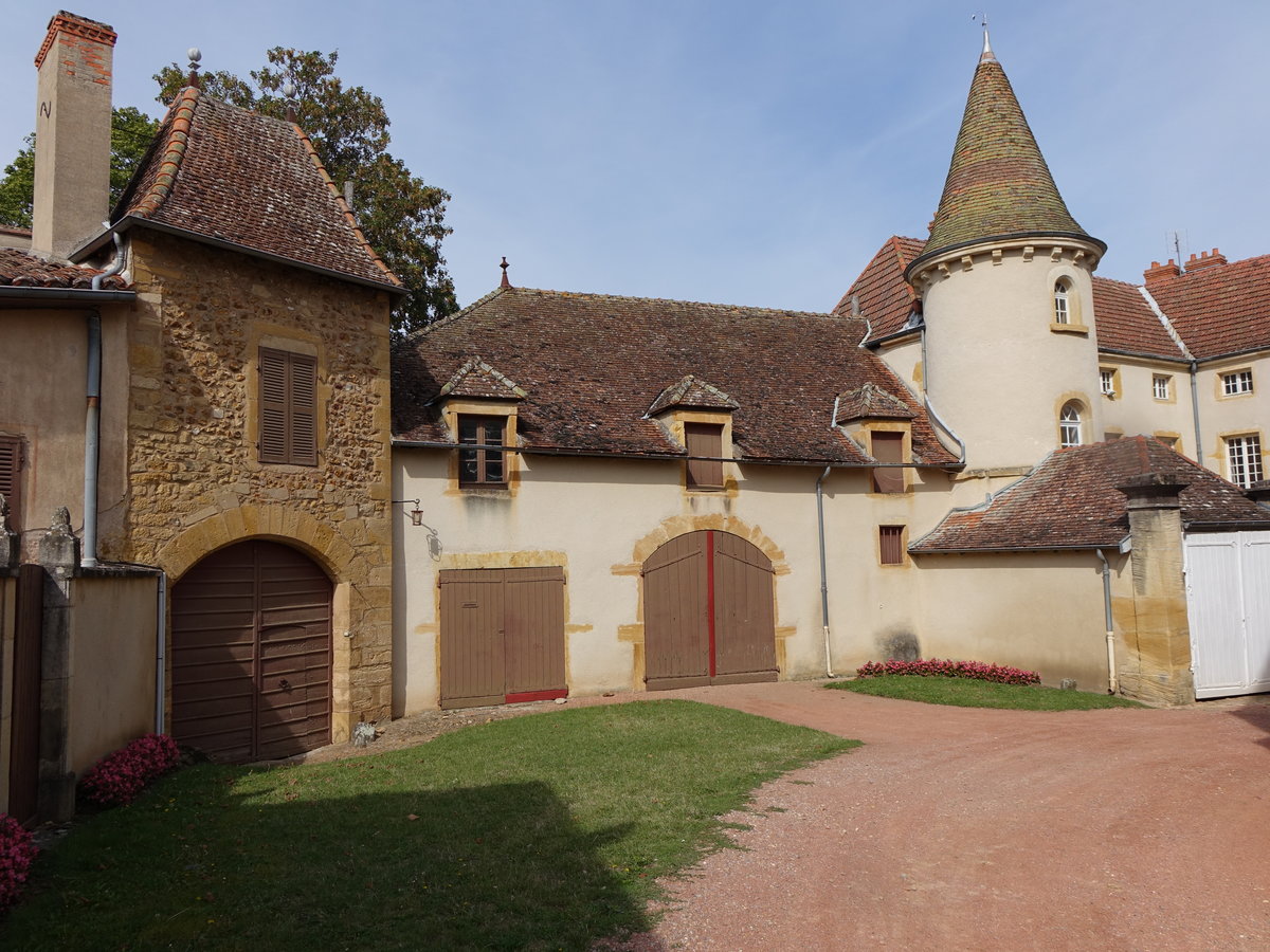 Semur-en-Brionnais, Wirtschaftsgebude der Prieure Saint-Hugues (22.09.2016)