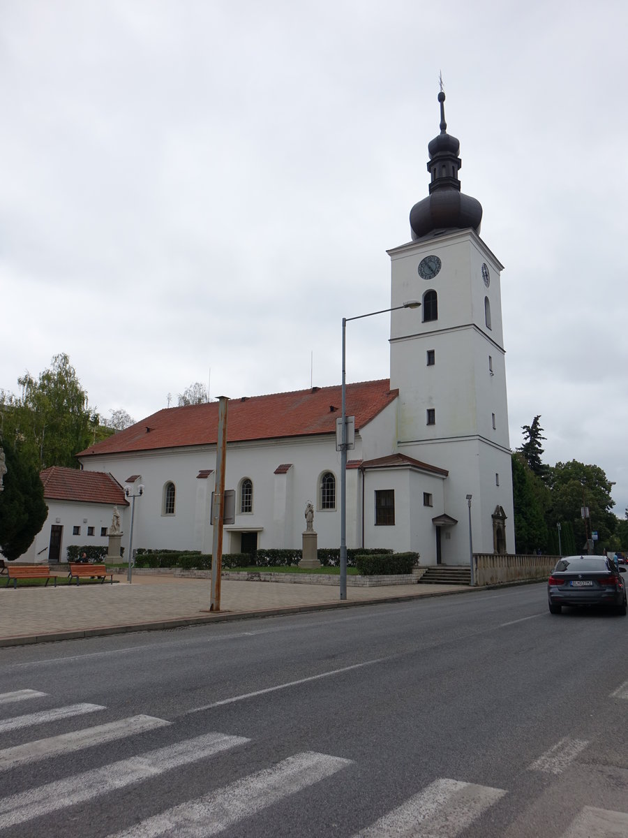 Senica / Senitz, Pfarrkirche Maria Himmelfahrt, erbaut bis 1631 (04.08.2020)