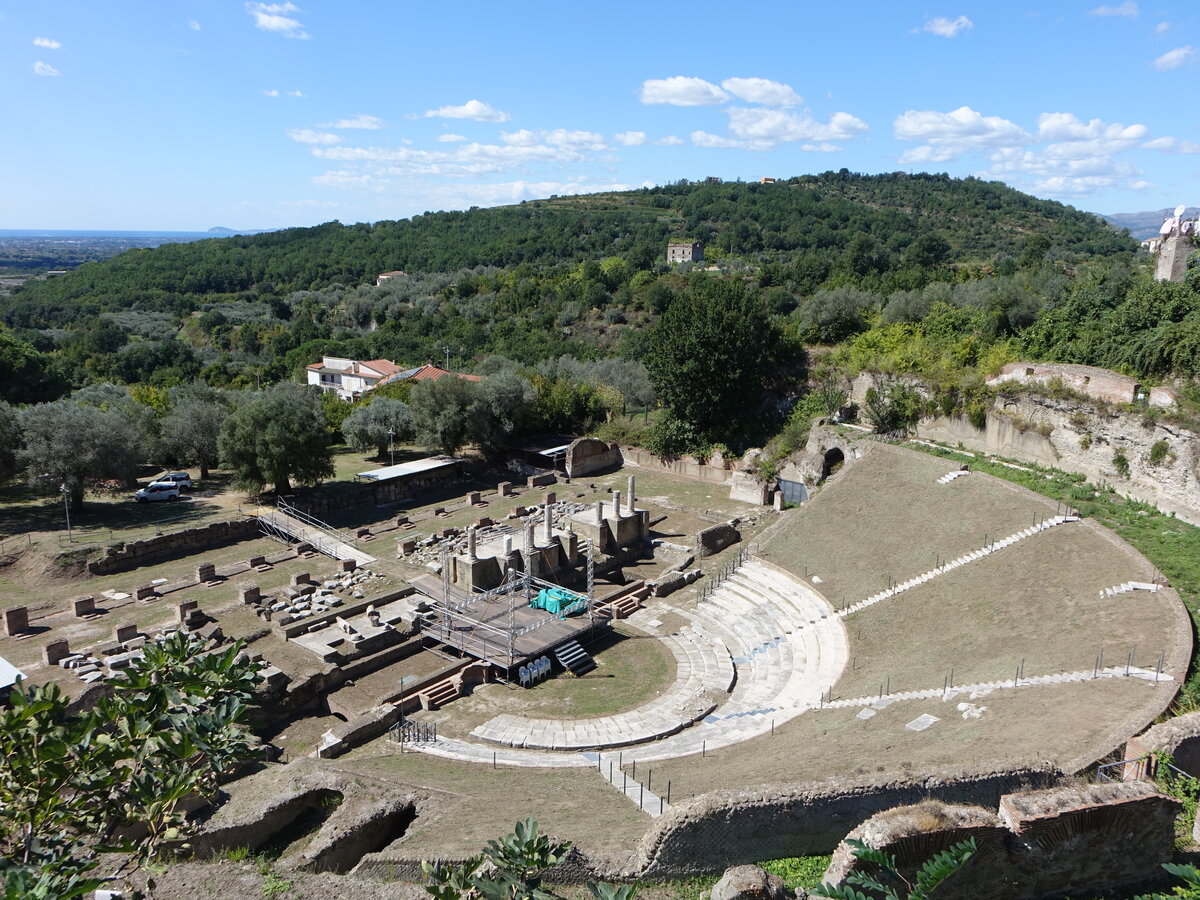 Sessa Aurunca, Teatro Romano, 1. Jahrhundert n. Chr. (21.09.2022)