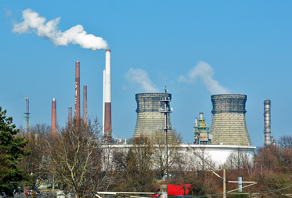 Shell-Raffinerie in Köln-Godorf - 06.03.2014