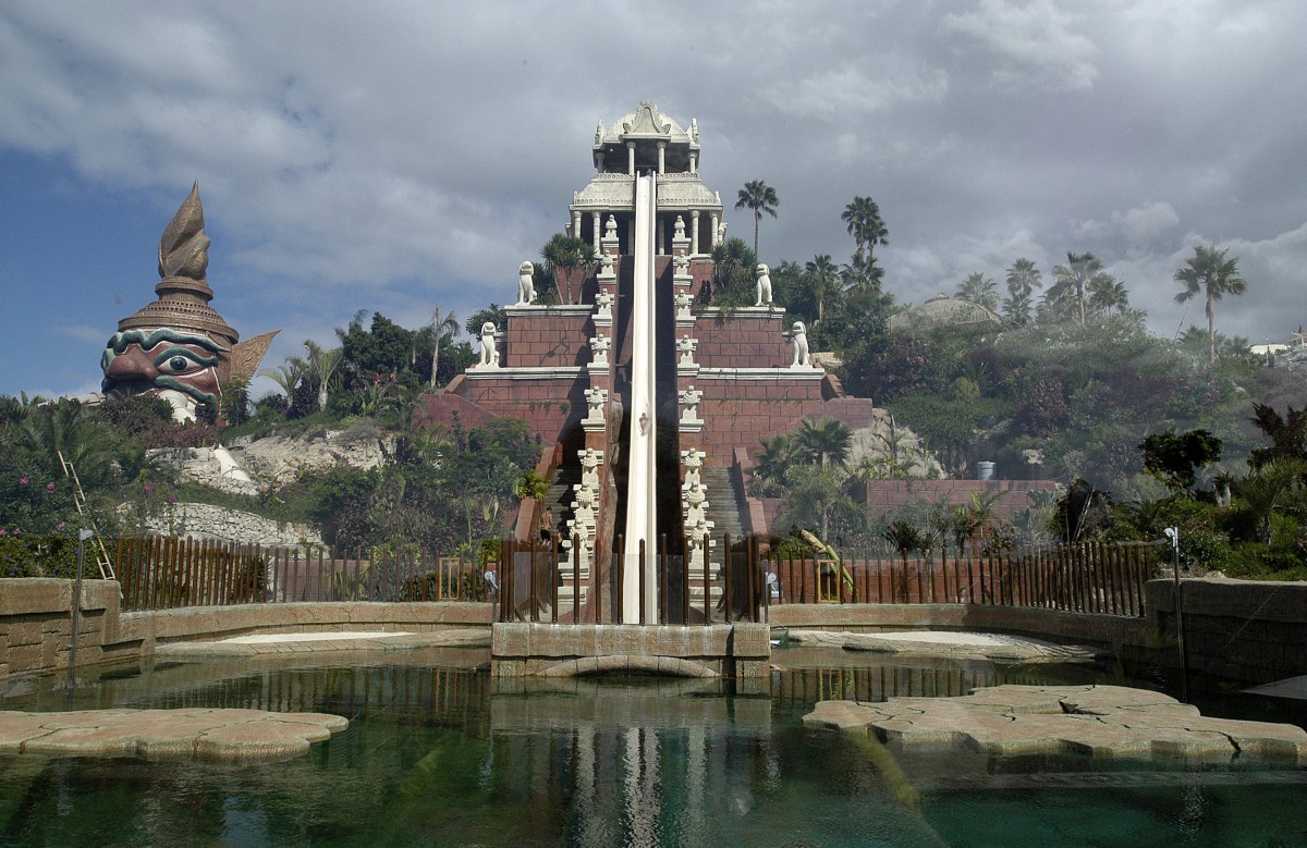 Siam Park in Costa Adeje. Aufnahme: Oktber 2011.