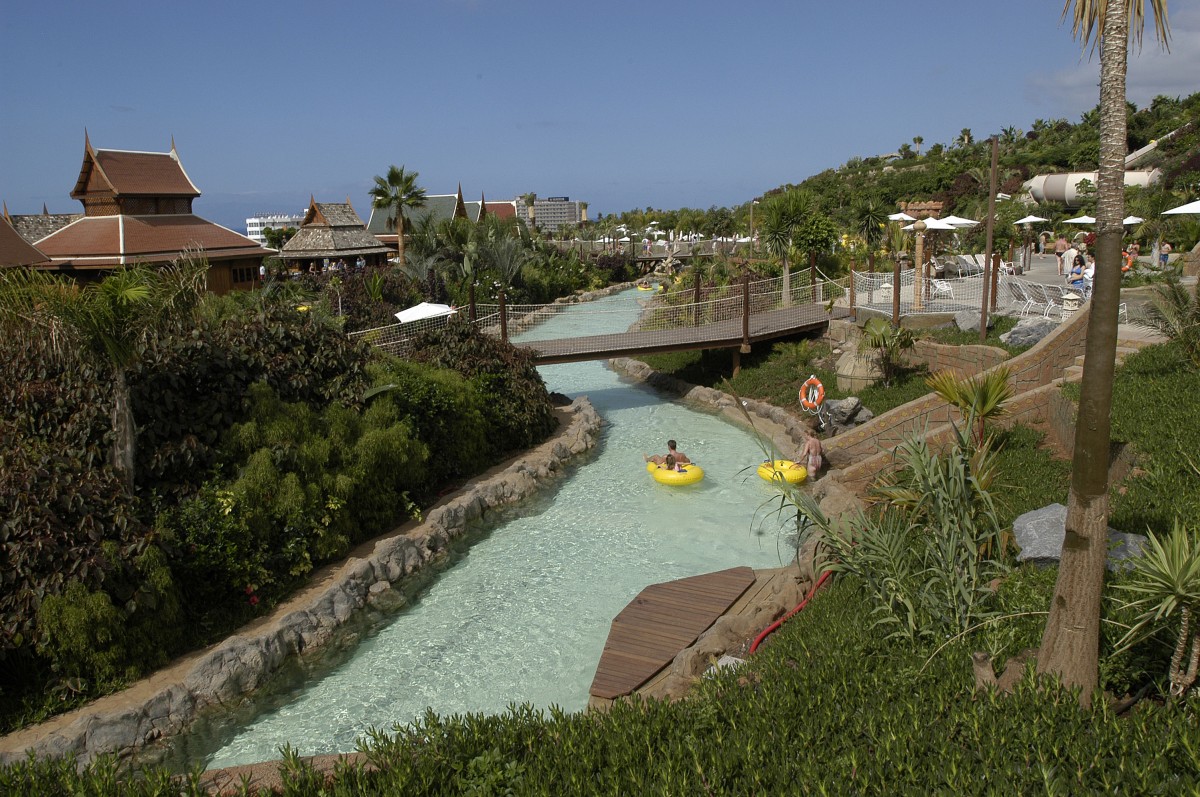 Siam Park in Costa Adeje. Aufnahme: Oktober 2011.