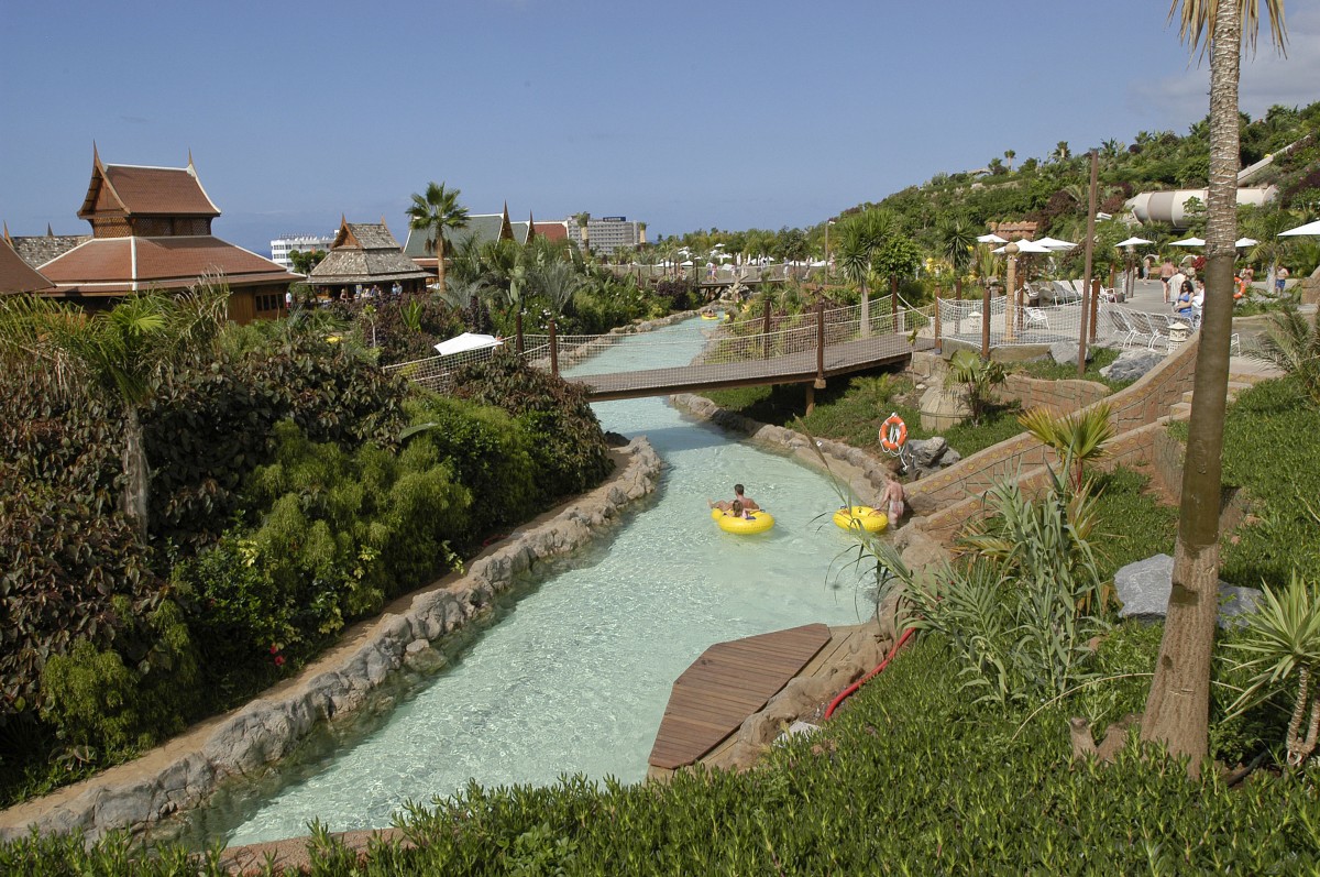 Siam Park in San Eugenio Bajo - Teneriffa. Aufnahme: Oktober 2008.