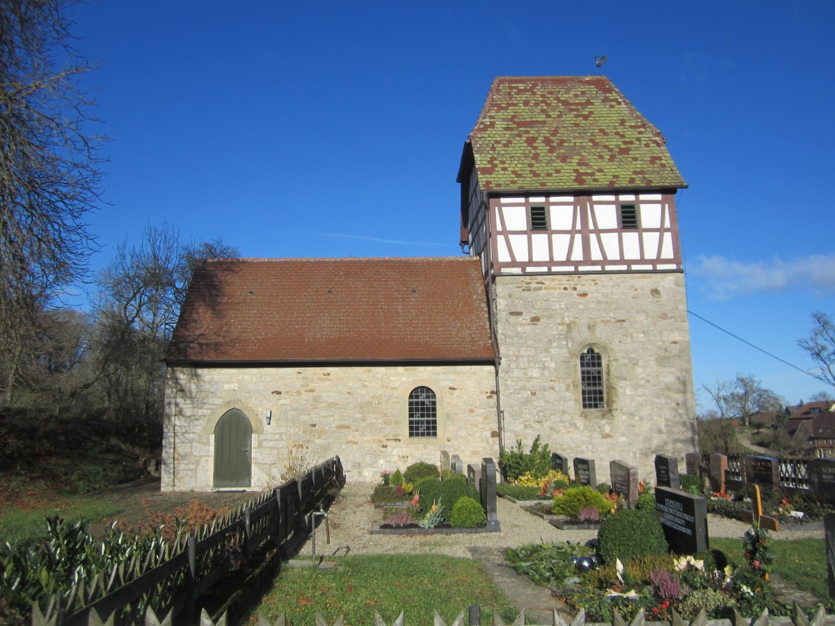 Sichertshausen bei Weikersheim, Ev. St. Veit Kirche (25.11.2013)