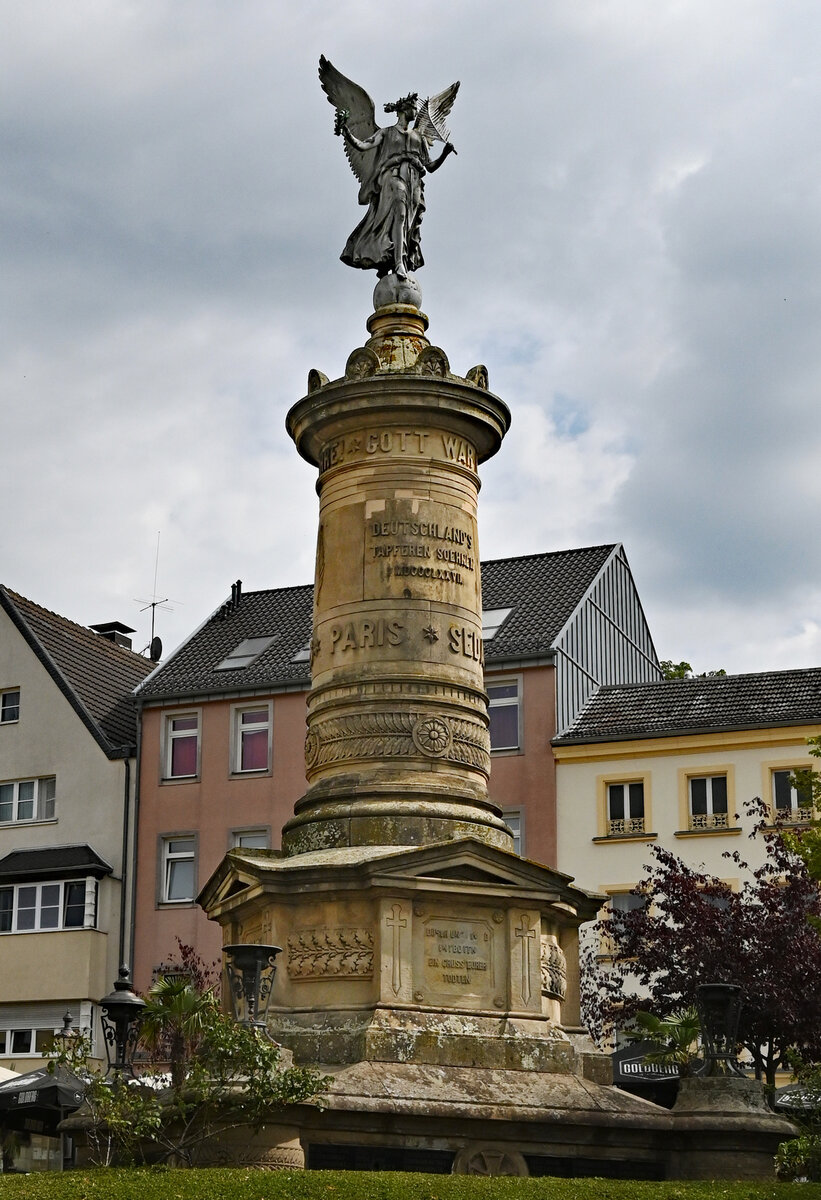 Siegburg, Kriegsdenkmal an die gefallenen Soldaten der Deutschen Einigungskriege von 1870 bis 1871 - 30.08.2022