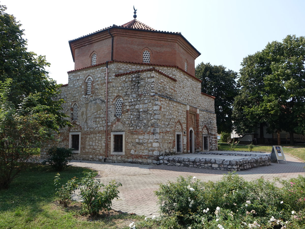 Siklos, Malkocs Bej-Dzsami Moschee, erbaut von 1543 bis 1565 (31.08.2018)