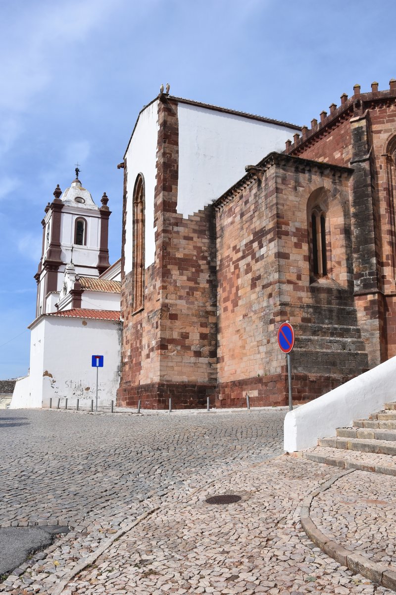 SILVES (Concelho de Silves), 18.02.2017, Blick auf die S Catedral; der Bischofssitz wurde allerdings bereits 1577 nach Faro verlegt