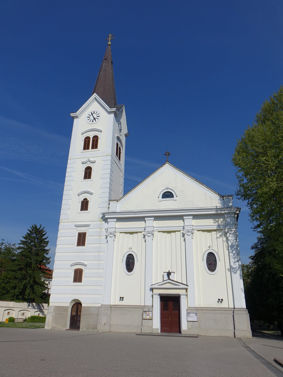 Sisak, St. Kriza Kirche am Bana Josipa Jelacica (01.05.2017)