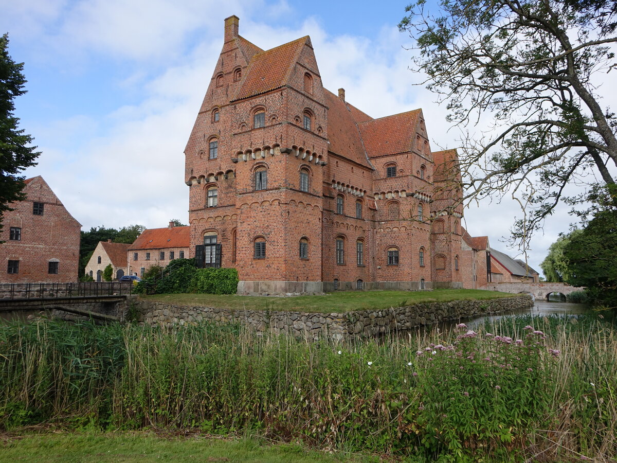 Sklskr, Burg Borreby, erbaut bis 1556 dfr Johan Friis (17.07.2021)