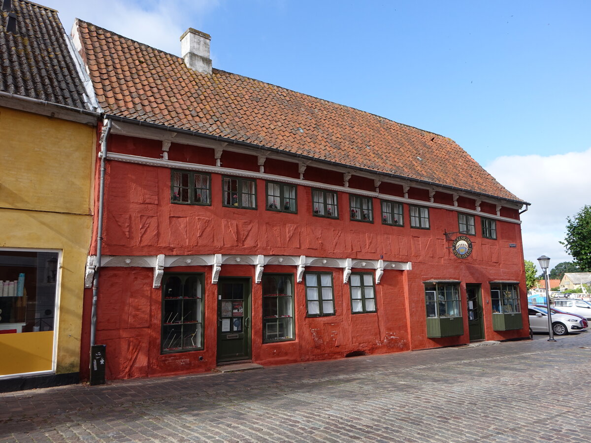 Sklskr, Gebude des Stadtmuseum in der Algade Strae (17.07.2021)