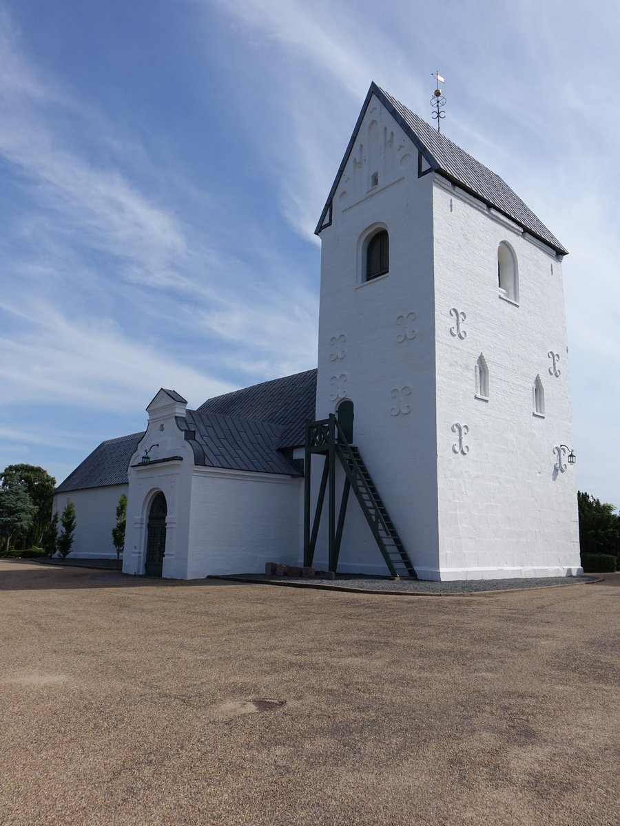 Skive, Den Gamle Kirke, Vor Frue Kirke, romanisch, erbaut im 12. Jahrhundert (08.06.2018)