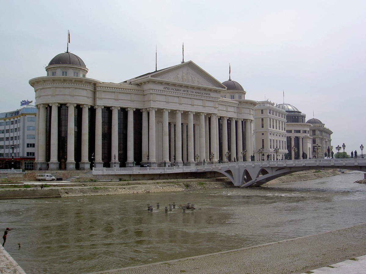 Skopje, Neues Archologisches Museum (08.05.2014)