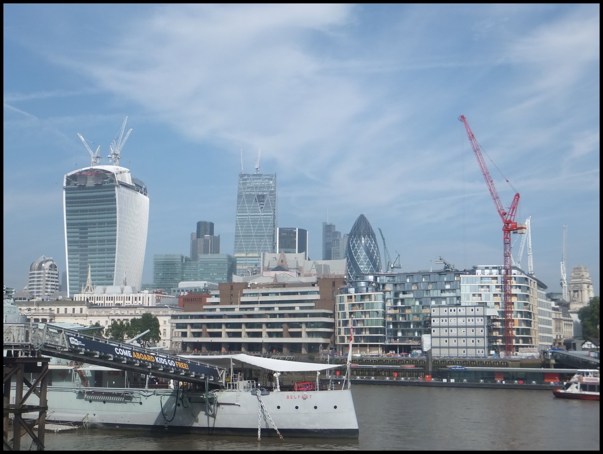 Skyline in London am 24.09.2013