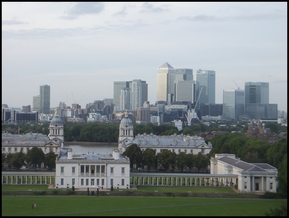 Skyline von London am 26.09.2013