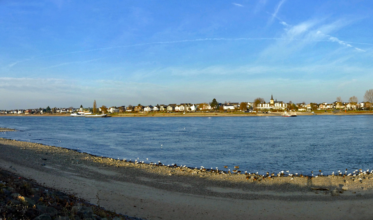  Skyline  von Mondorf am Rhein - 21.12.2016