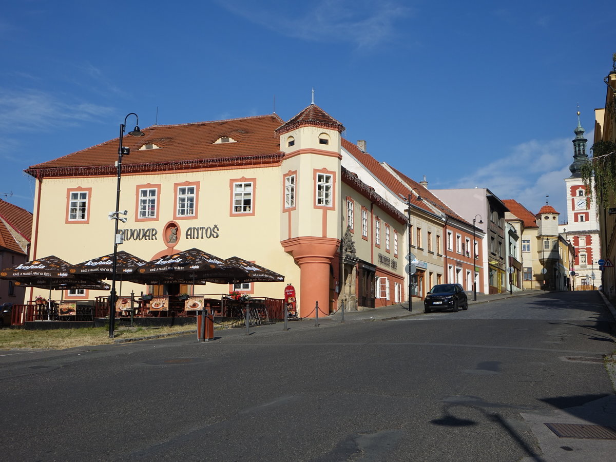 Slany / Schlan, Brauerei Antos in der Stechova Strae (28.06.2020)