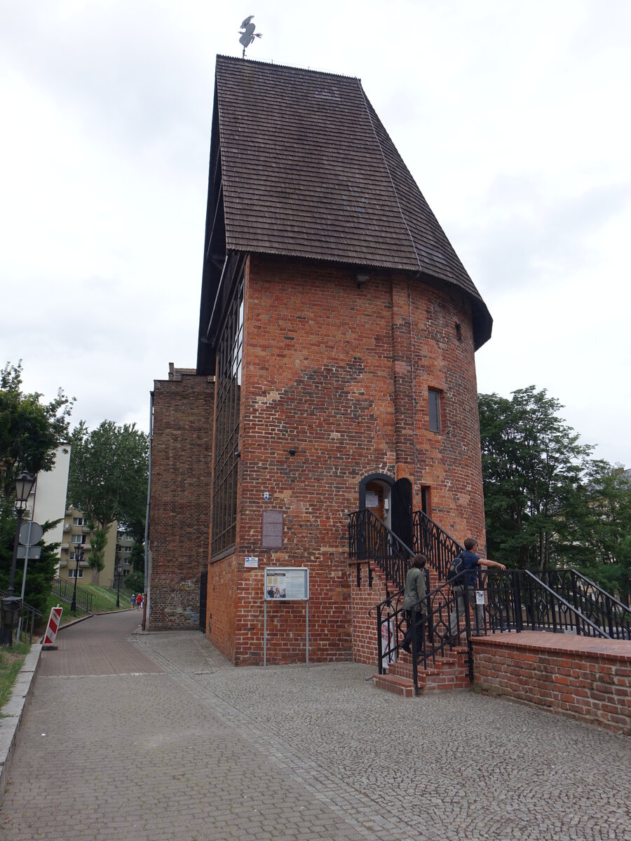 Slupsk / Stolp, Hexenbastei, erbaut im 15. Jahrhundert (01.08.2021)