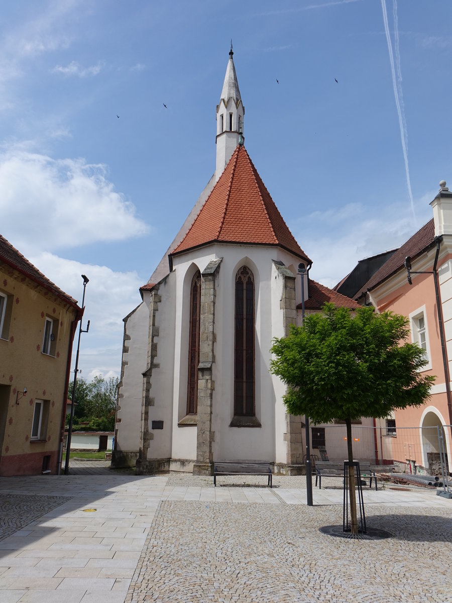 Sobeslav, Kirche St. Veit, erbaut von 1374 bis 1390 (27.05.2019)