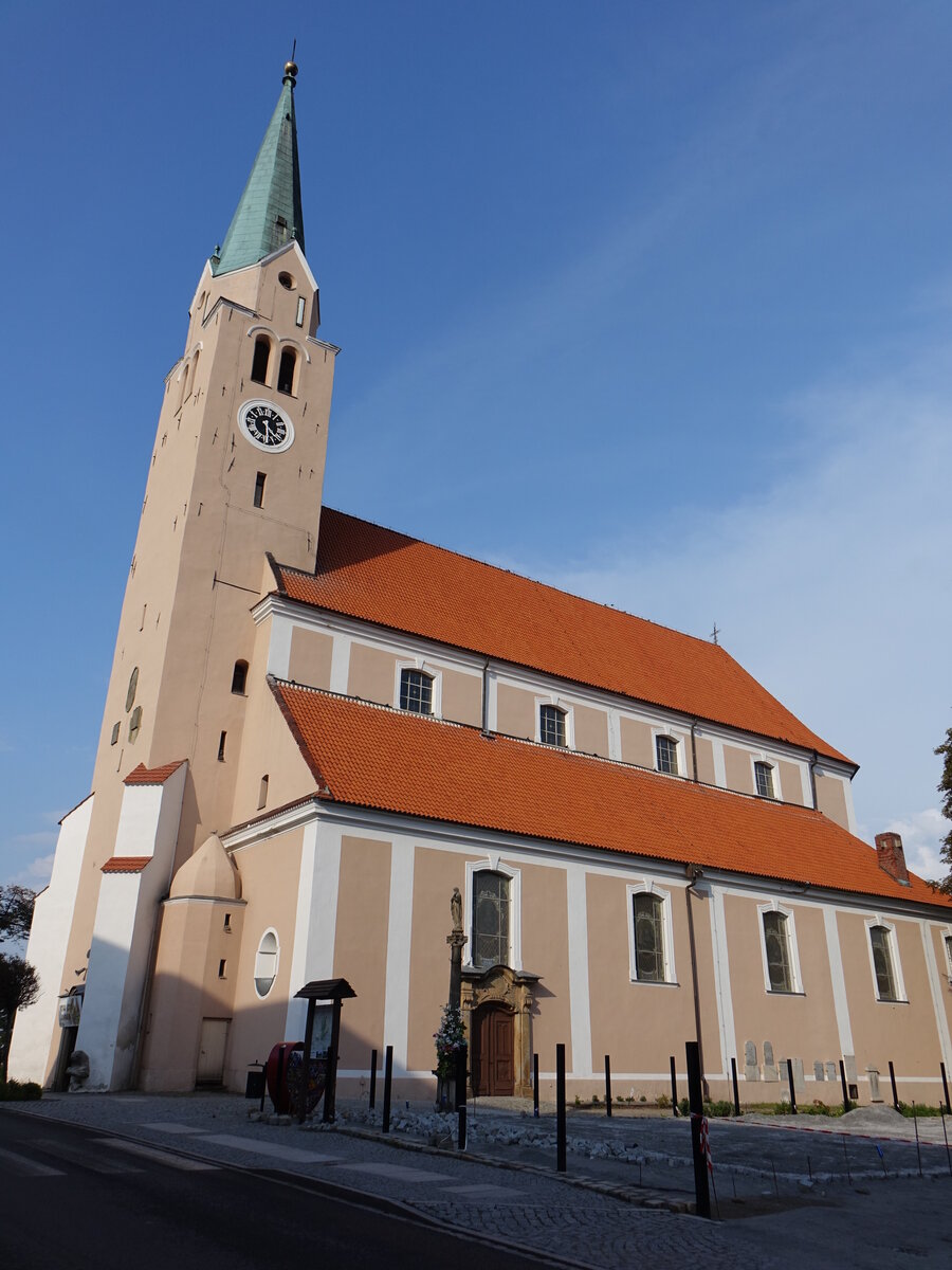 Sobotka / Zobten, Pfarrkirche St. Jakob, erbaut 1739 (11.09.2021)