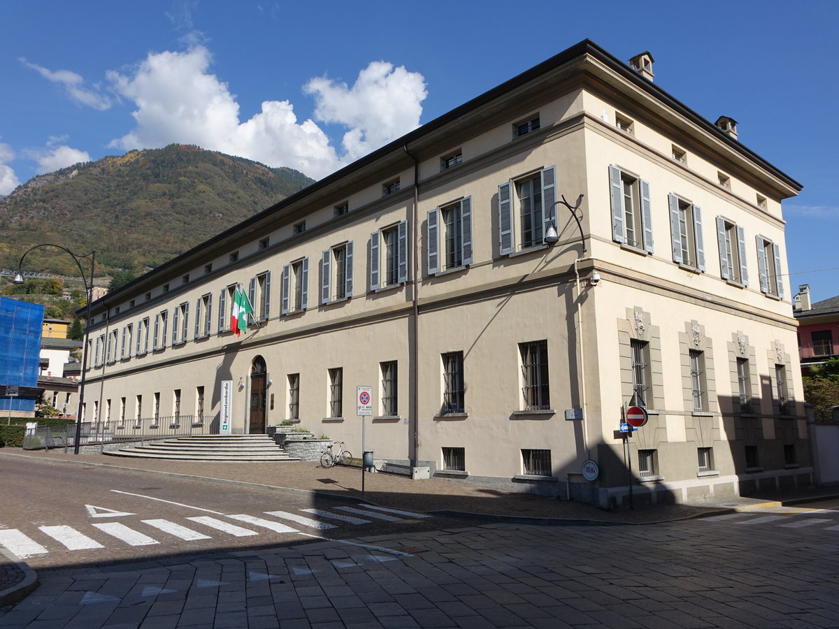 Sondrio, Regionalparlament in der Via del Gesu (07.10.2018)