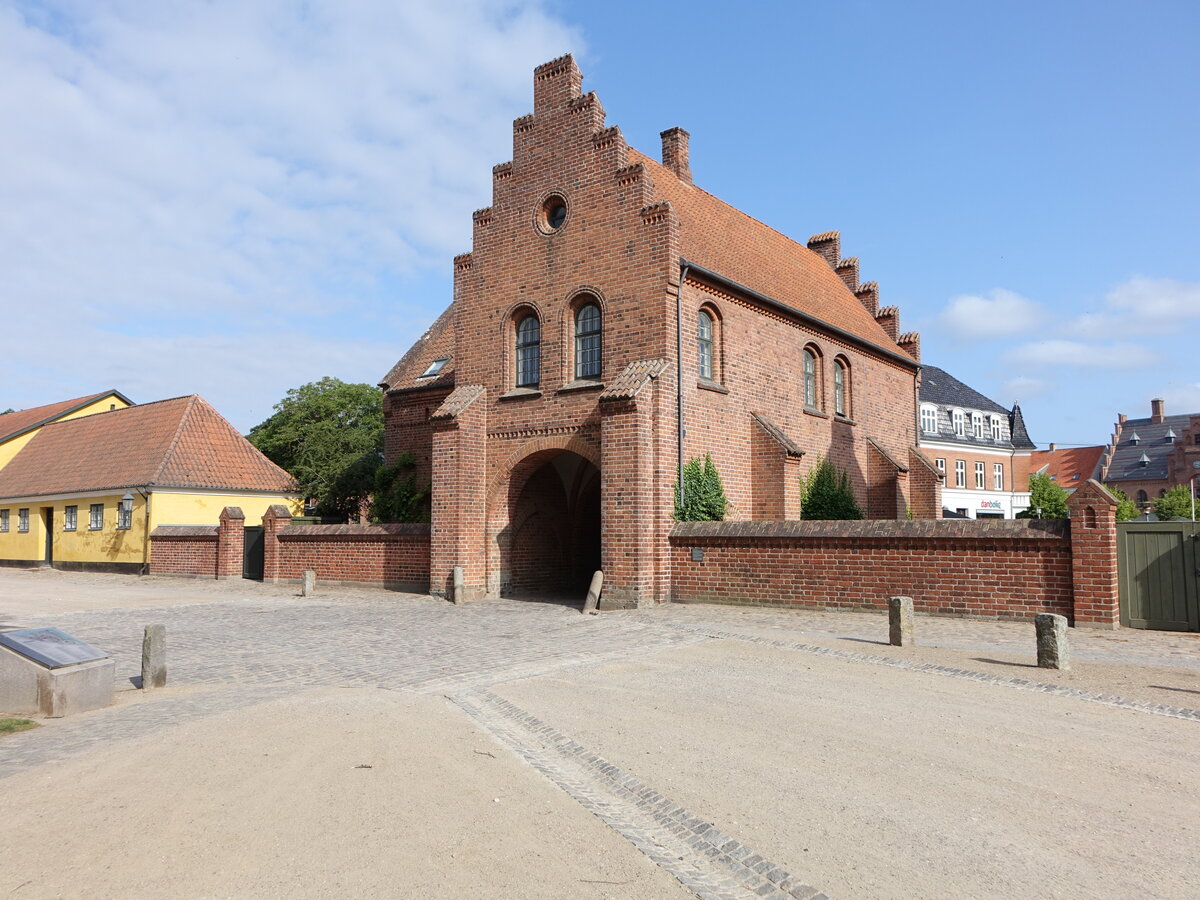 Sor, Klosterporten aus dem 13. Jahrhundert in der Storgade (22.07.2021)