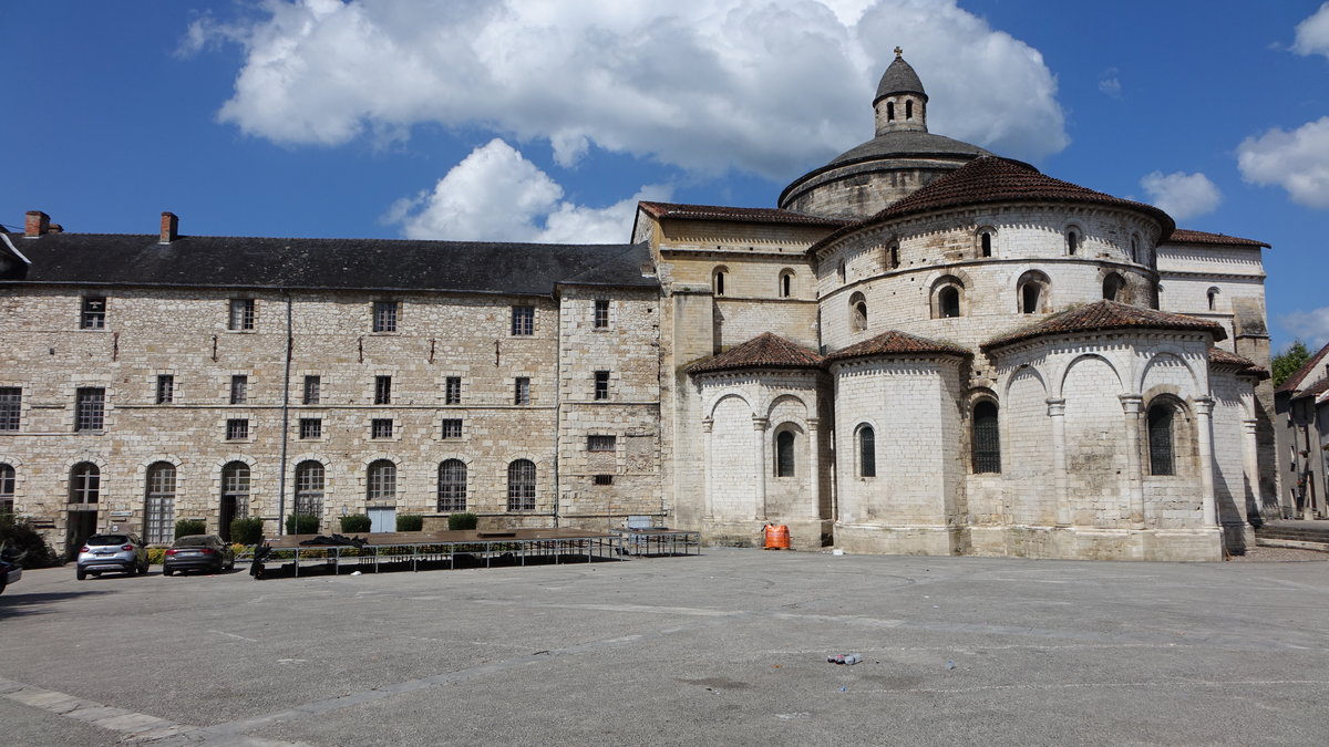 Souillac, Benediktinerabtei Sainte-Marie, erbaut im 11. Jahrhundert (22.07.2018)
