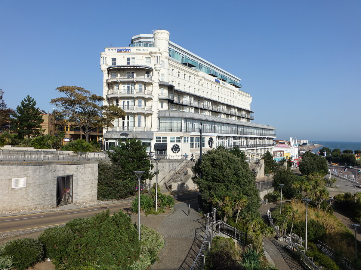 Southend-on-Sea, Hotel Park Inn Palace am Pier Hill (05.09.2023)