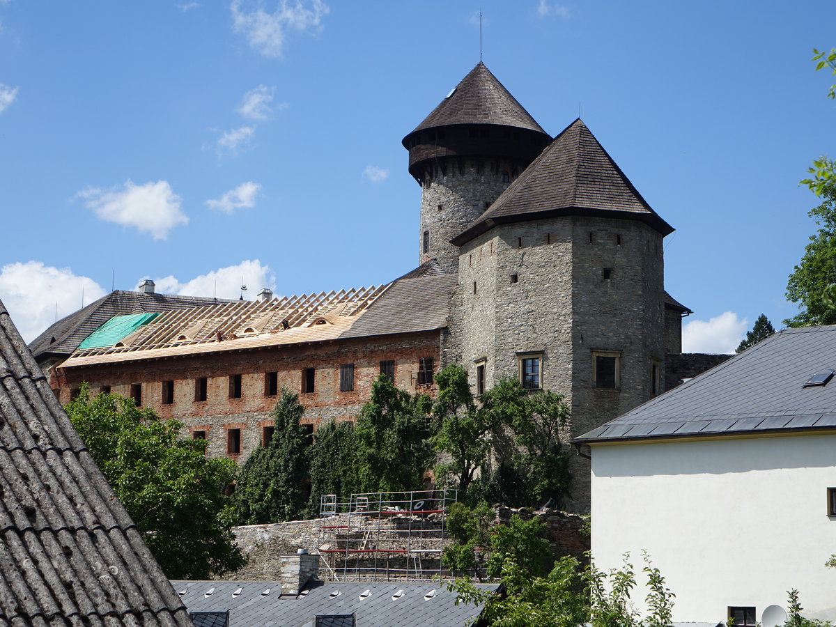 Sovinec / Eulenberg, Burganlage aus dem 13. Jahrhundert (01.07.2020)