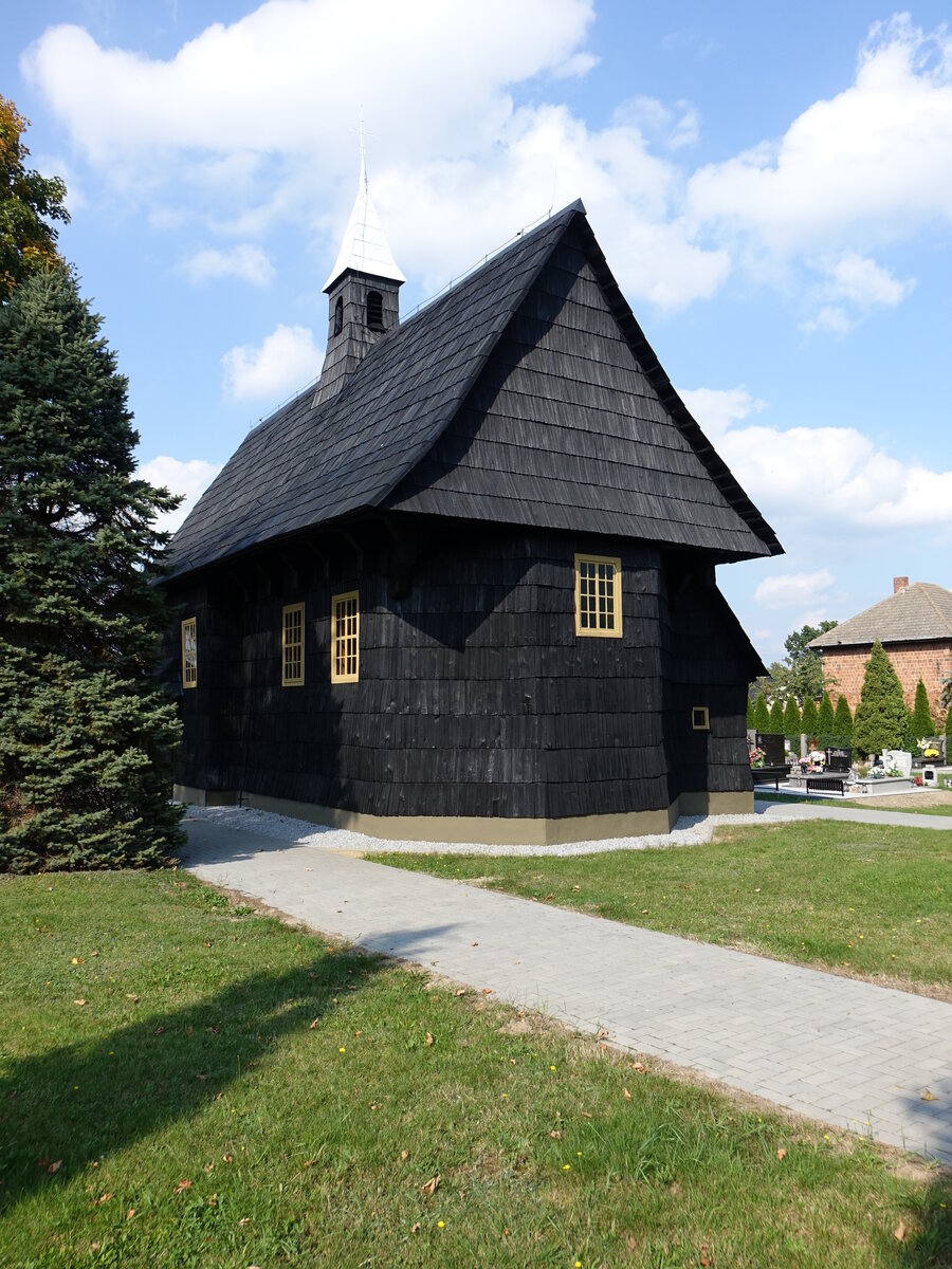 Sowczyce / Schoffschtz, alte Pfarrkirche St. Antonius, erbaut 1586 (14.09.2021)