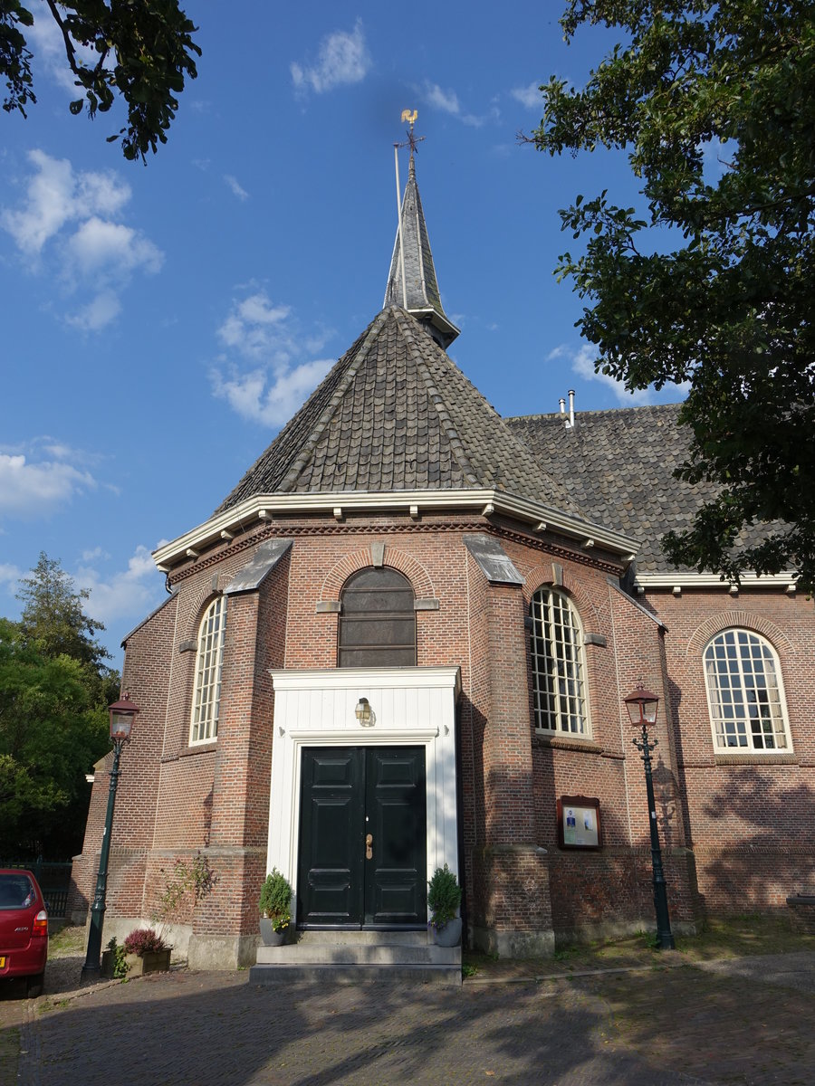 Spaarndam, Ref. Kirche, erbaut ab 1627, Inneneinrichtung von 1665 (26.08.2016)