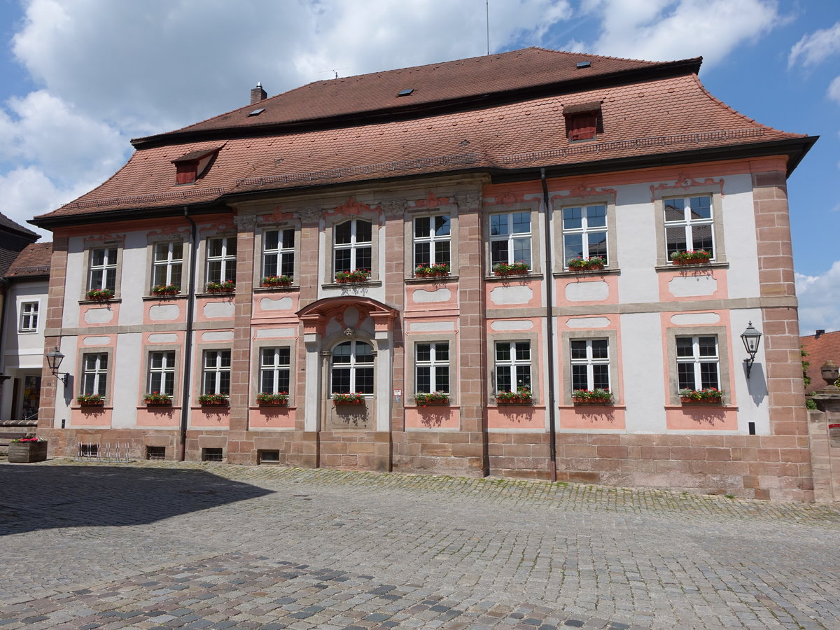Spalt, ehem. Dekanatshof, erbaut von 1730 bis 1740 durch Gabriel de Gabrieli, seit 1933 Rathaus (26.05.2016) 