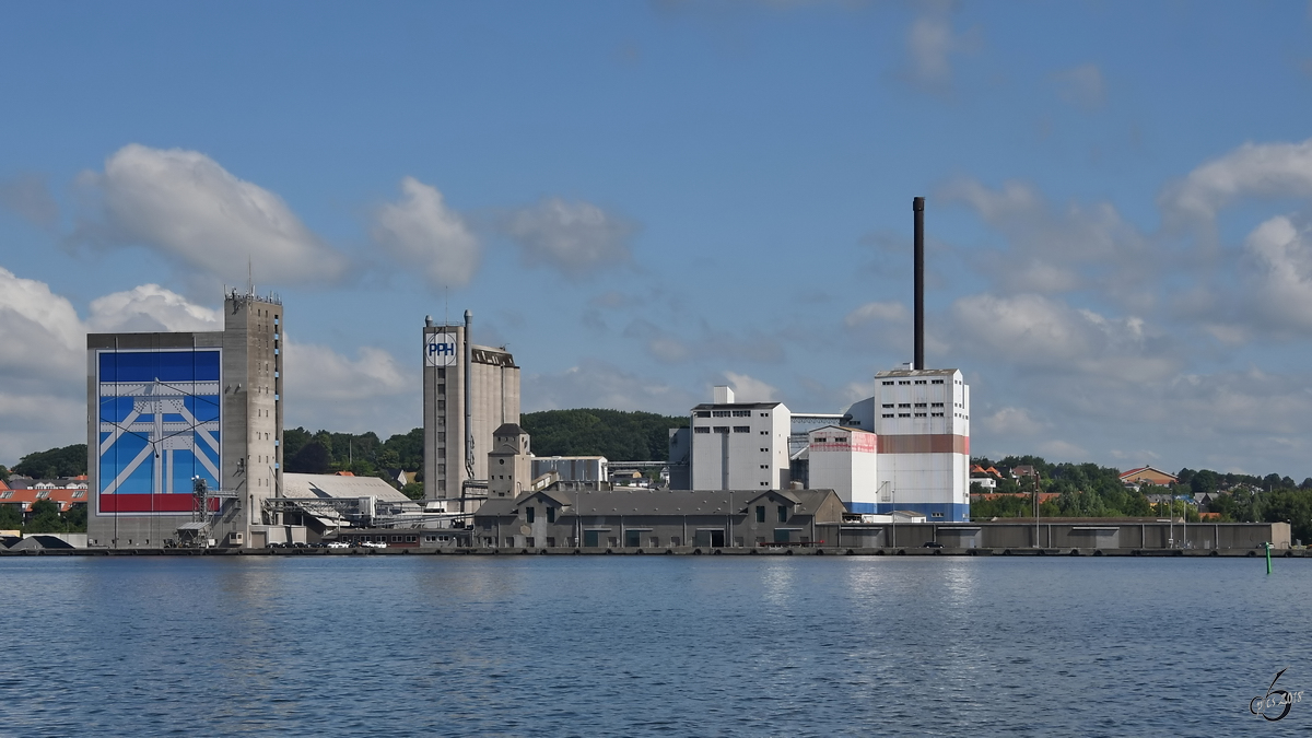 Speichergebude am Limfjord in Aalborg. (Juni 2018)