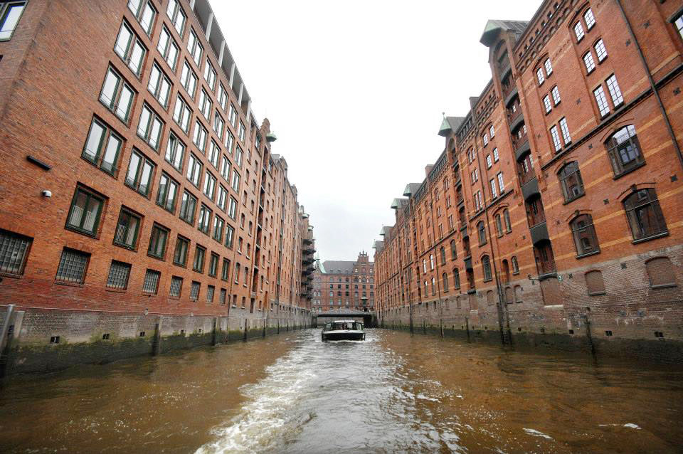 Speicherstadt in Hamburg. Aufnahme: Mai 2013.