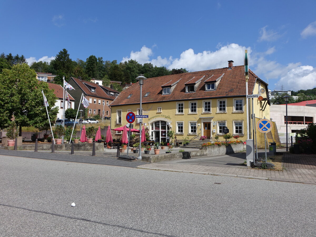 Spiesen, Gasthof Villa Bellini am Gnselieselplatz (16.07.2023)