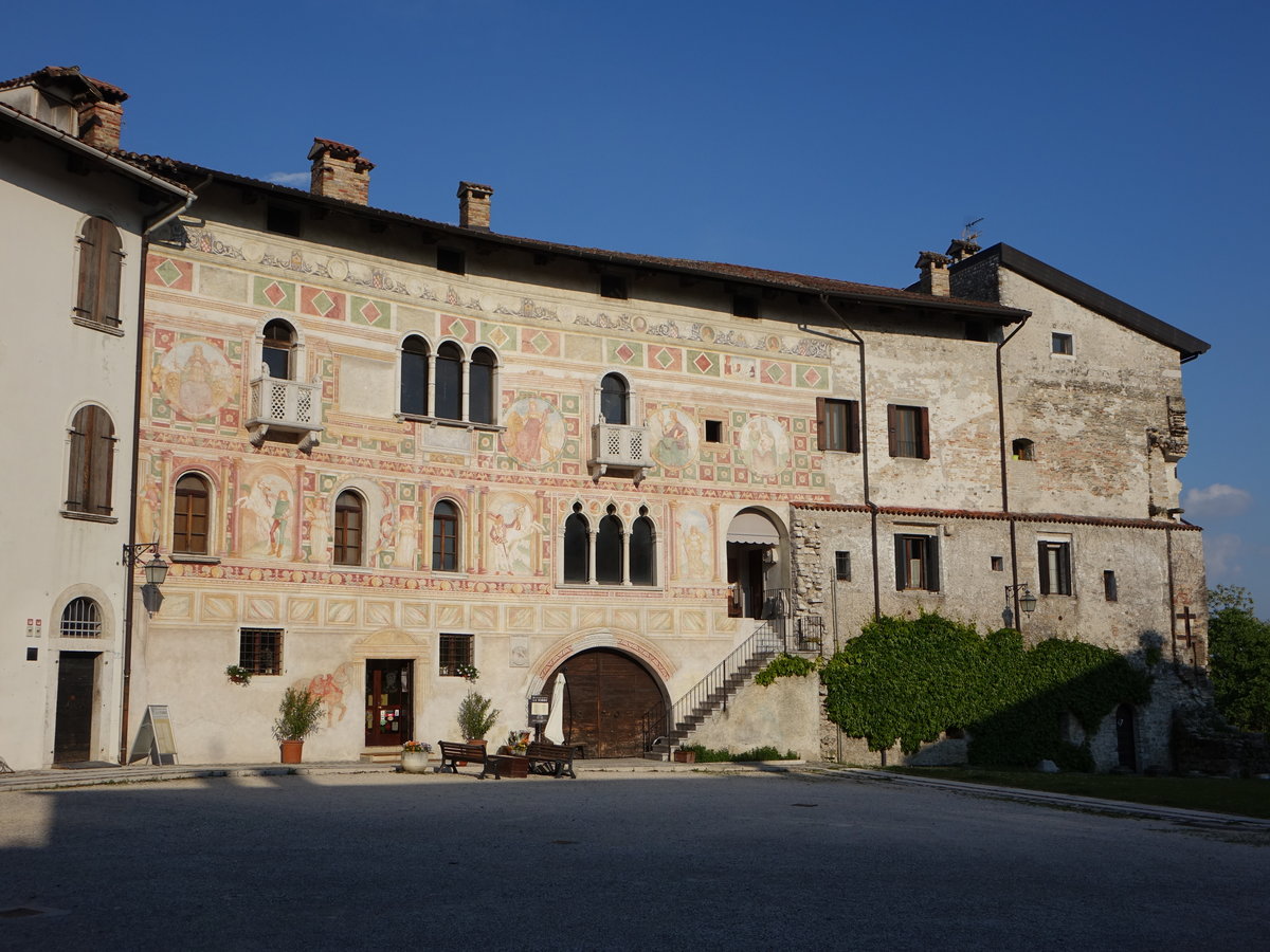 Spilimbergo, Palazzo Tadea, erbaut 1717 durch Antonio Pariotto (05.05.2017)