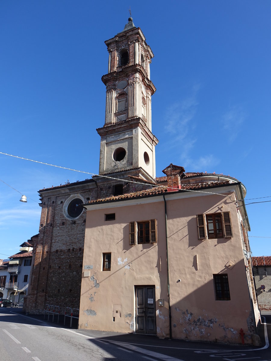 St. Albano Stura, Chiesa della Confraternita di Santa Croce in der Via Roma (03.10.2018)