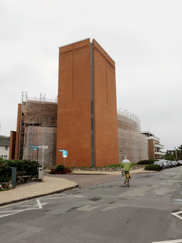 St. Christophorus Kirche in Westerland an der Elisabethstrae am 19. August 2015. 