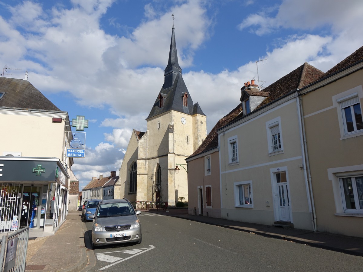 St. Cosme-en-Varais, Notre Dame Kirche (17.07.2015)