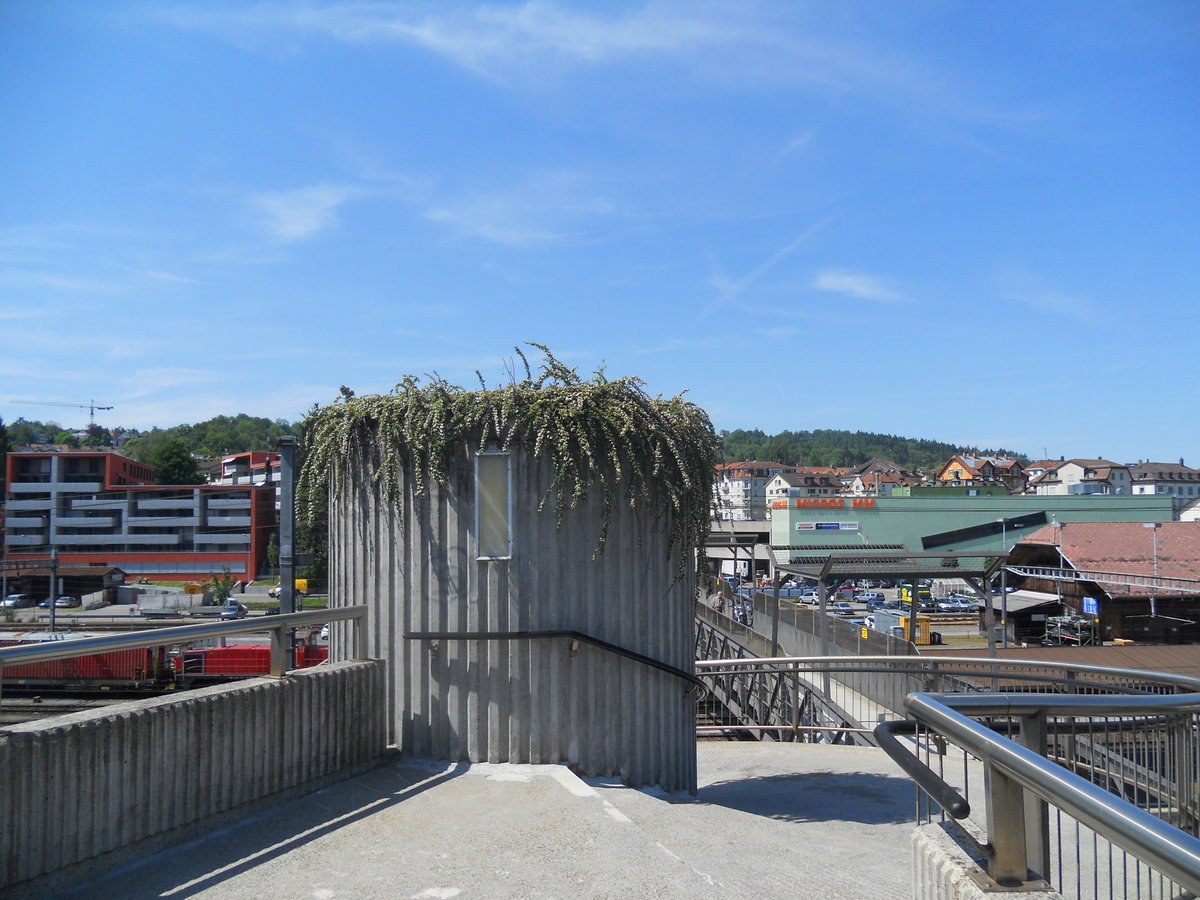 St. Gallen, Bahnhof St. Fiden Passerellenweg - 10-06.2013