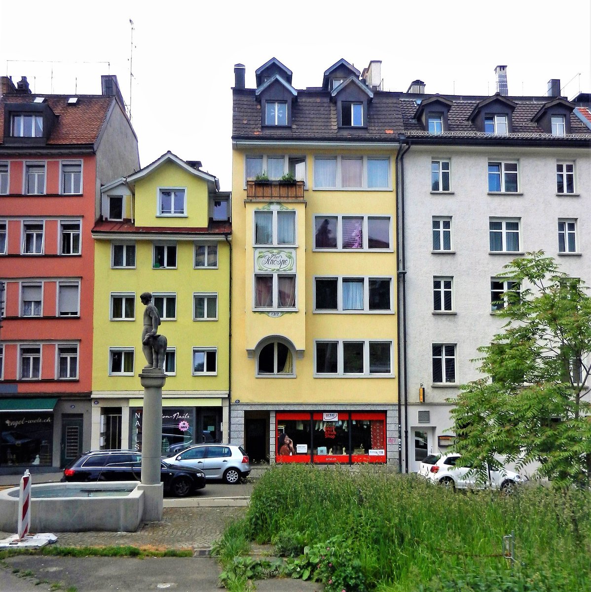 St. Gallen, Linsebhlstrasse 43, Haus “Zur Knospe” (Baujahr 1912) - 02.06.2014